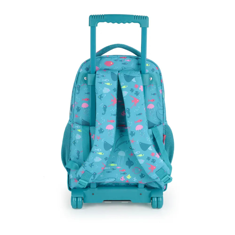 Gabol ACQUA – Sac à Dos à Roulettes Enfant Imperméable
