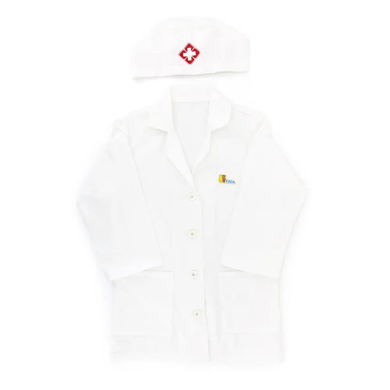 Viga Toys Pequeño Doctor Uniforme y Gorro 3A+
