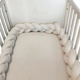 Babymat Tour de Lit Tressé - Blanc