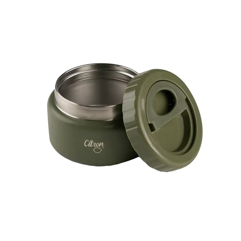 Citron Stainless Steel Food Jar 250ml - Green