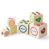 Viga Toys Blocs de Bois Tour avec Chiffres – 12M+