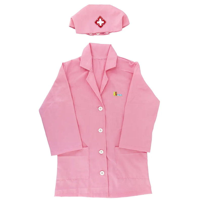 Viga Toys Uniforme y gorro de enfermera pequeña 3A+