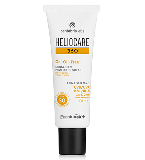 Heliocare 360º Gel Oil-free SPF 50 – tube de 50 ml
