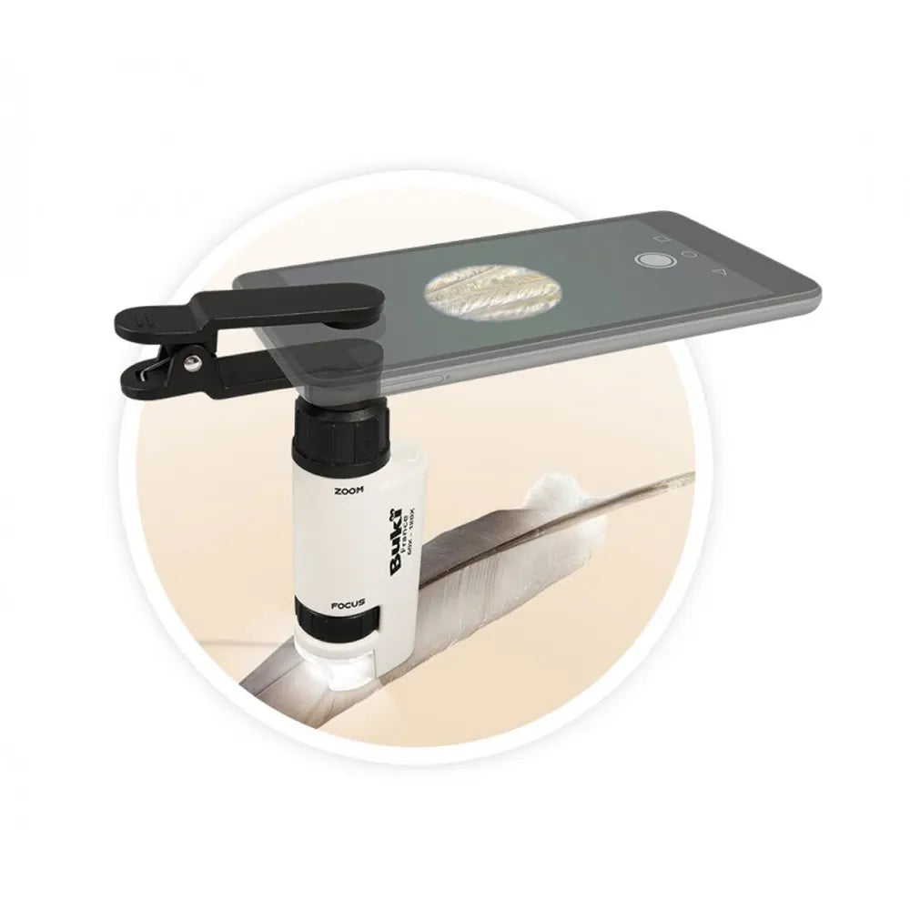 Buki Microscopio de Bolsillo 120x – 8A+