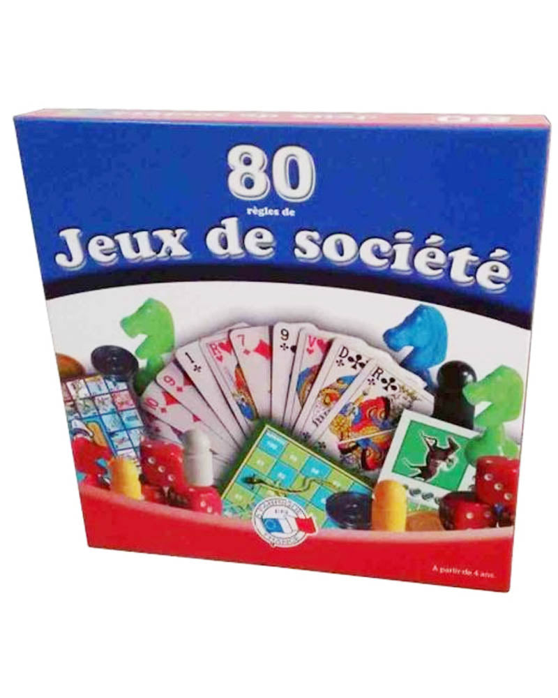 80 Board Games Box Set - Ferriot Cric - 4Y+