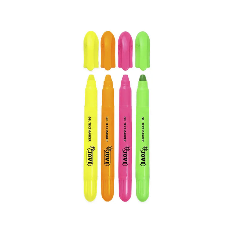 Jovi Estuche de 4 iluminadores en gel - Colores surtidos