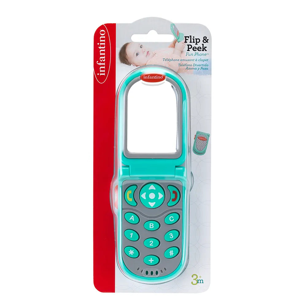 Infantino Téléphone Amusant à Clapet 3M+
