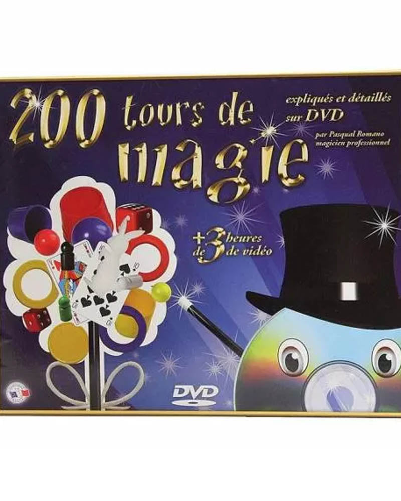 Caja 200 Trucos de Magia + DVD 3h – Ferriot Cric - 8A+