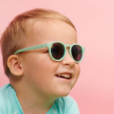 Babiators Lunettes de Soleil Keyhole polarisées 0-2 Ans - Seafoam Blue