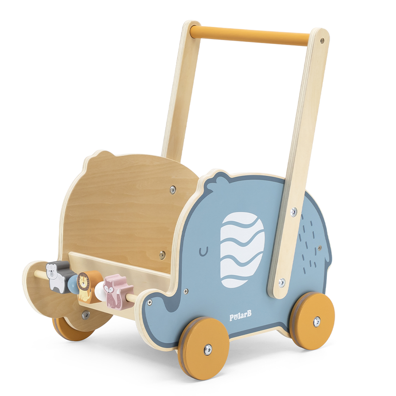 Viga Toys PolarB Andador Elefante de Madera 12M+