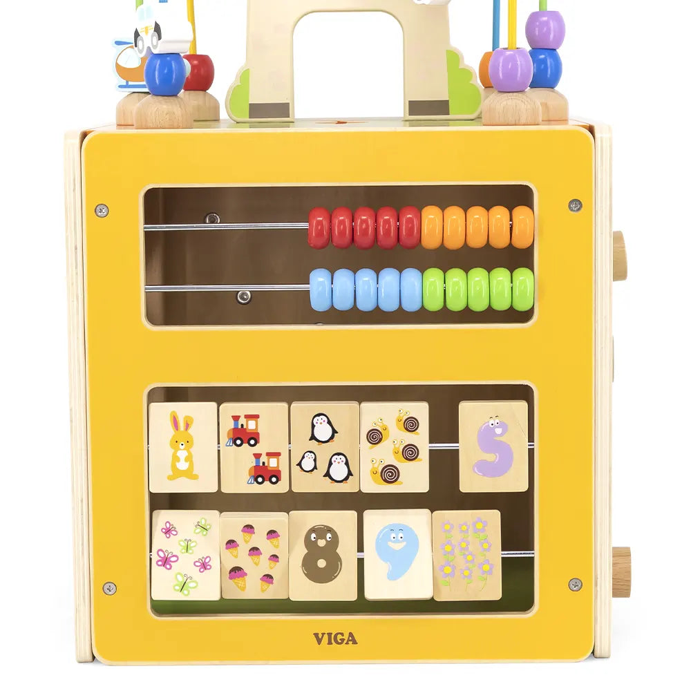 Viga Toys Cube d'Activité 5 en 1 18M+