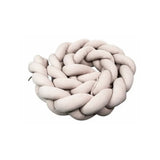 Babymat Protector de cuna trenzado - Beige claro