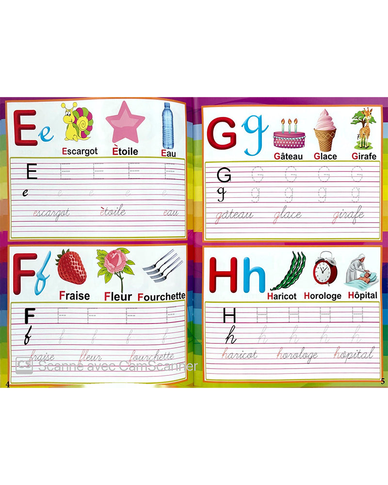 Collection de 6 Livres Educatifs Français & Arabe