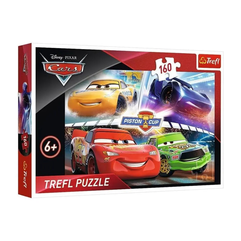 Trefl Puzzle Cars Carrera Ganadora 160 Piezas - 6A+
