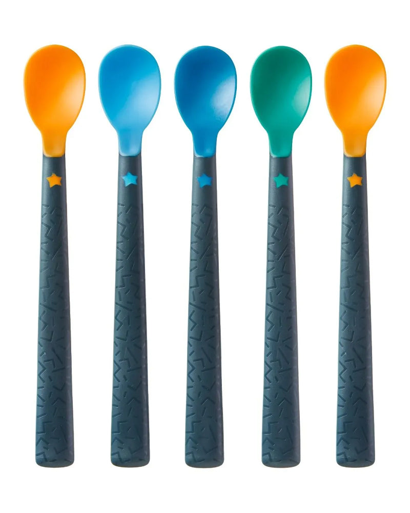 Tommee Tippee Lot de 5 Cuillères de Sevrage Softee™ 4M+