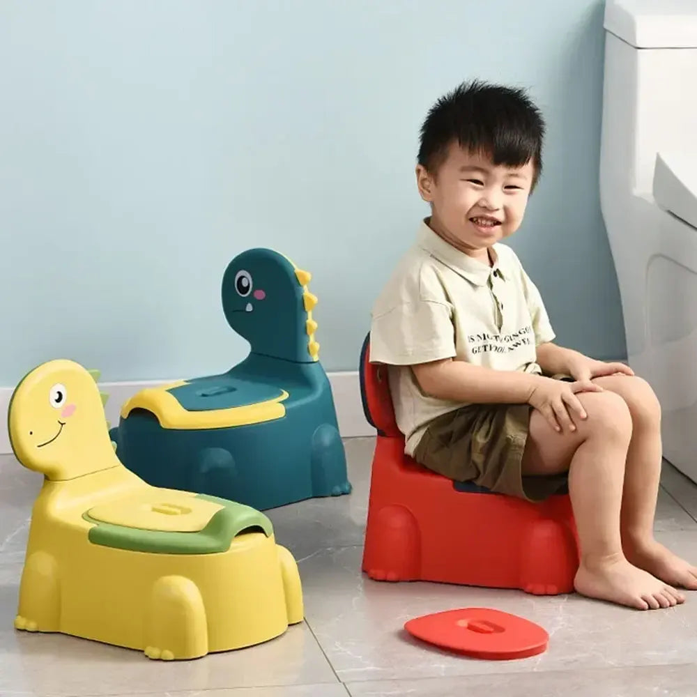 Dinosaur Theme Training Potty with Lid