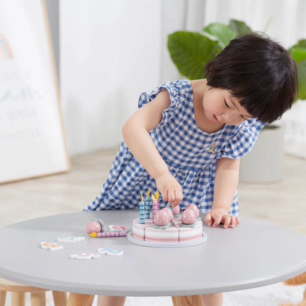Viga Toys PolarB Gâteau d'Anniversaire en Bois 18M+