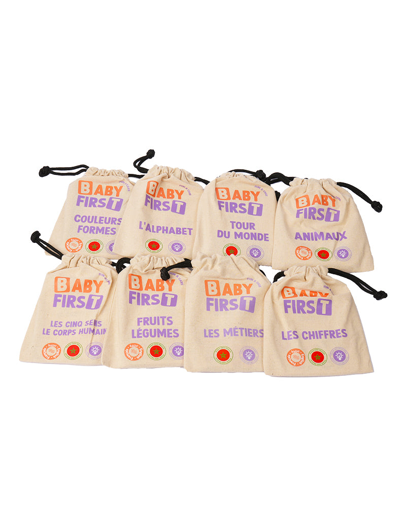 Paquete de tarjetas Baby First - 8 temas