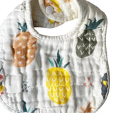 Lot de 2 Bavoirs Babtymat - Ananas & Poisson