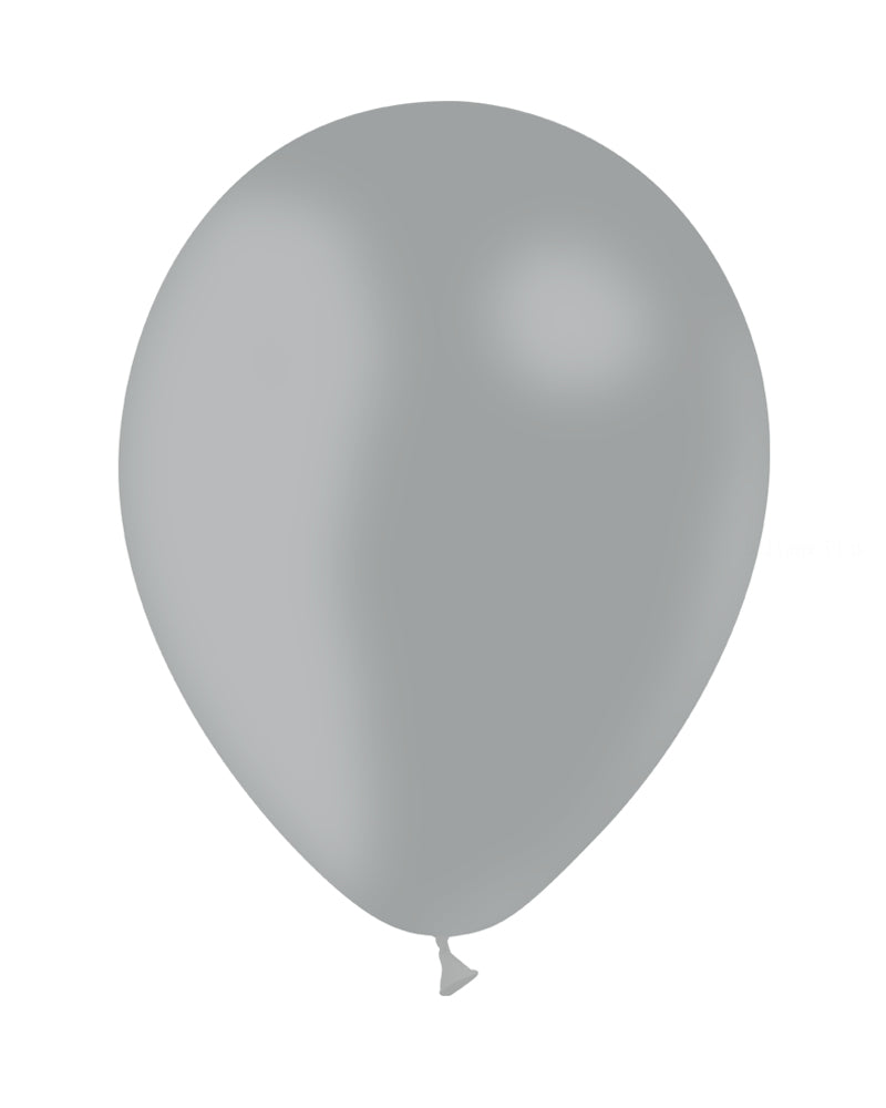 Set of 50 balloons - Gray