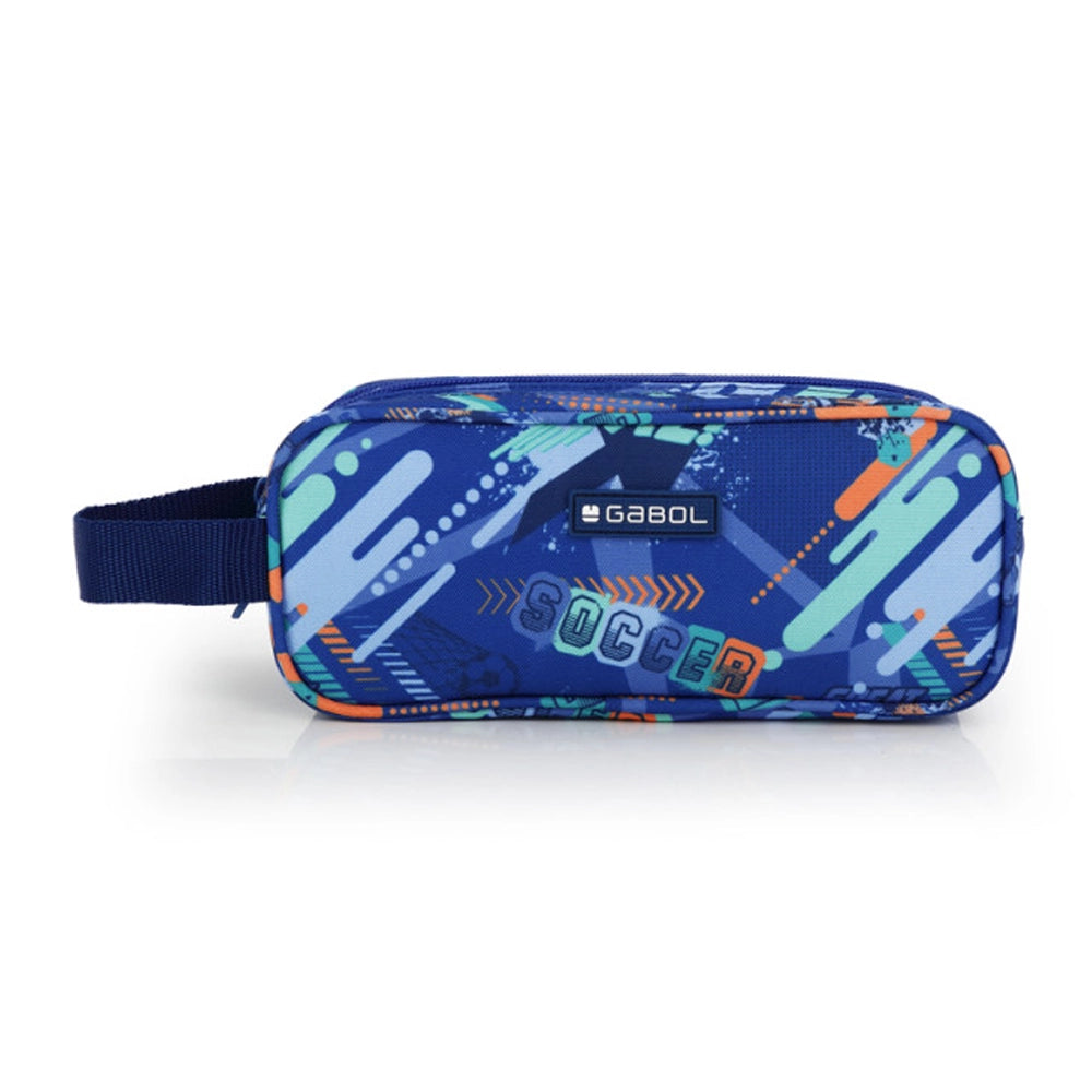 Gabol Trousse Triple CREW avec Poignée - Bleu