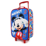 Valise de Voyage Enfant Soft 3D - Mickey