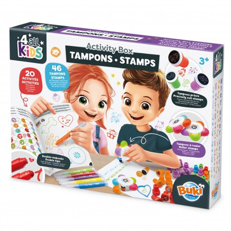 Buki Activity box - Tampons 3A+