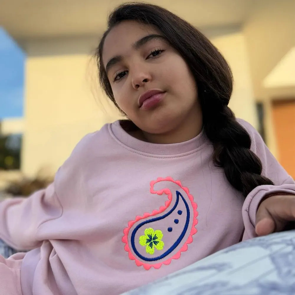 Maïcha Conjunto de Felpa Holi – Rosa Empolvado