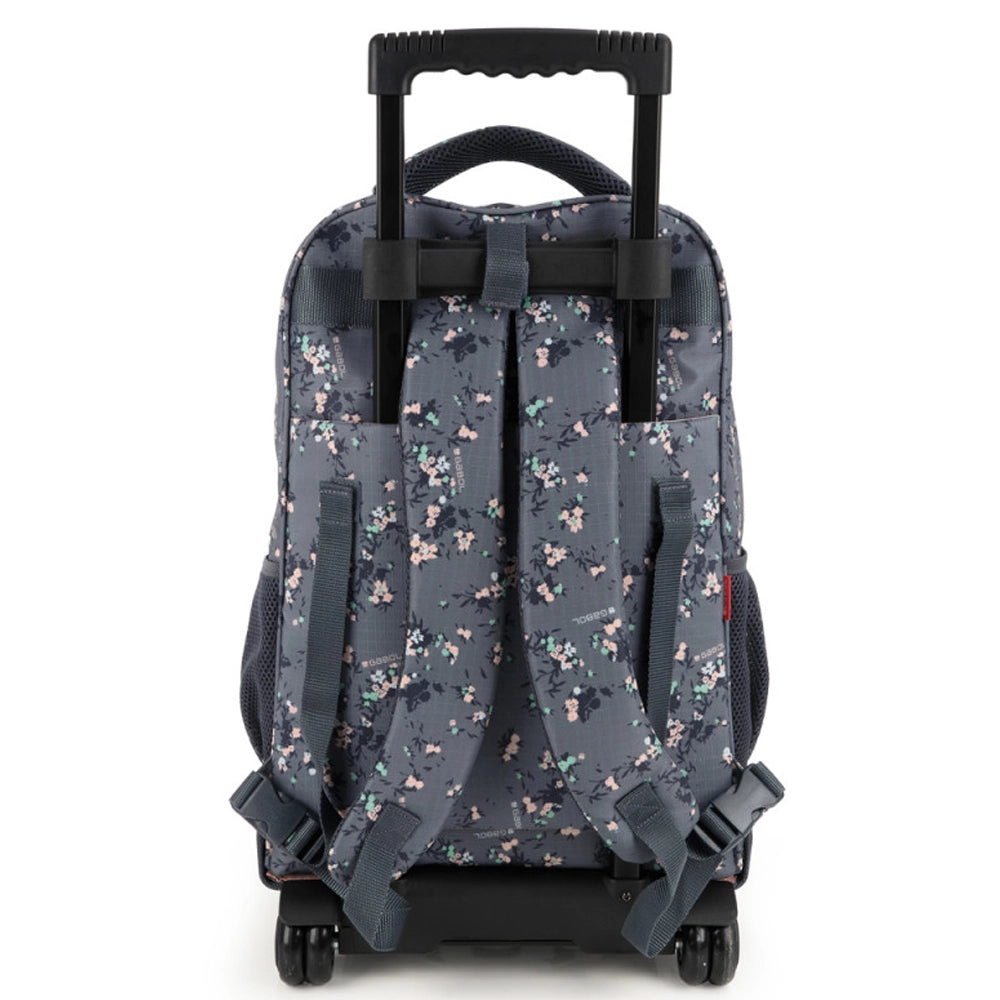 Gabol Sac à Dos à Roulettes Détachable SECRET - Gris
