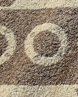 Tapis Carré Fusée 150x150 cm Un Amour de Tapis - Taupe
