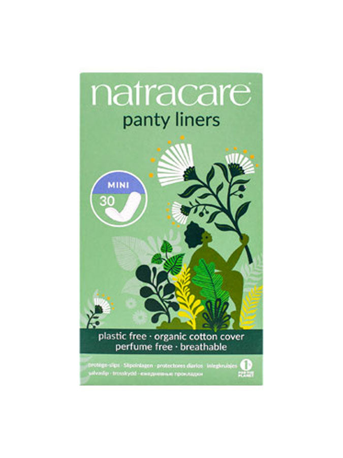 Natracare Protège Slip en Coton Mini - 30 unités