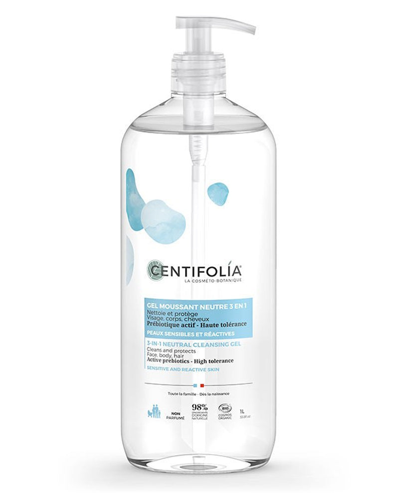 Centifolia Neutral 3-in-1 Prebiotic Foaming Gel - 1L