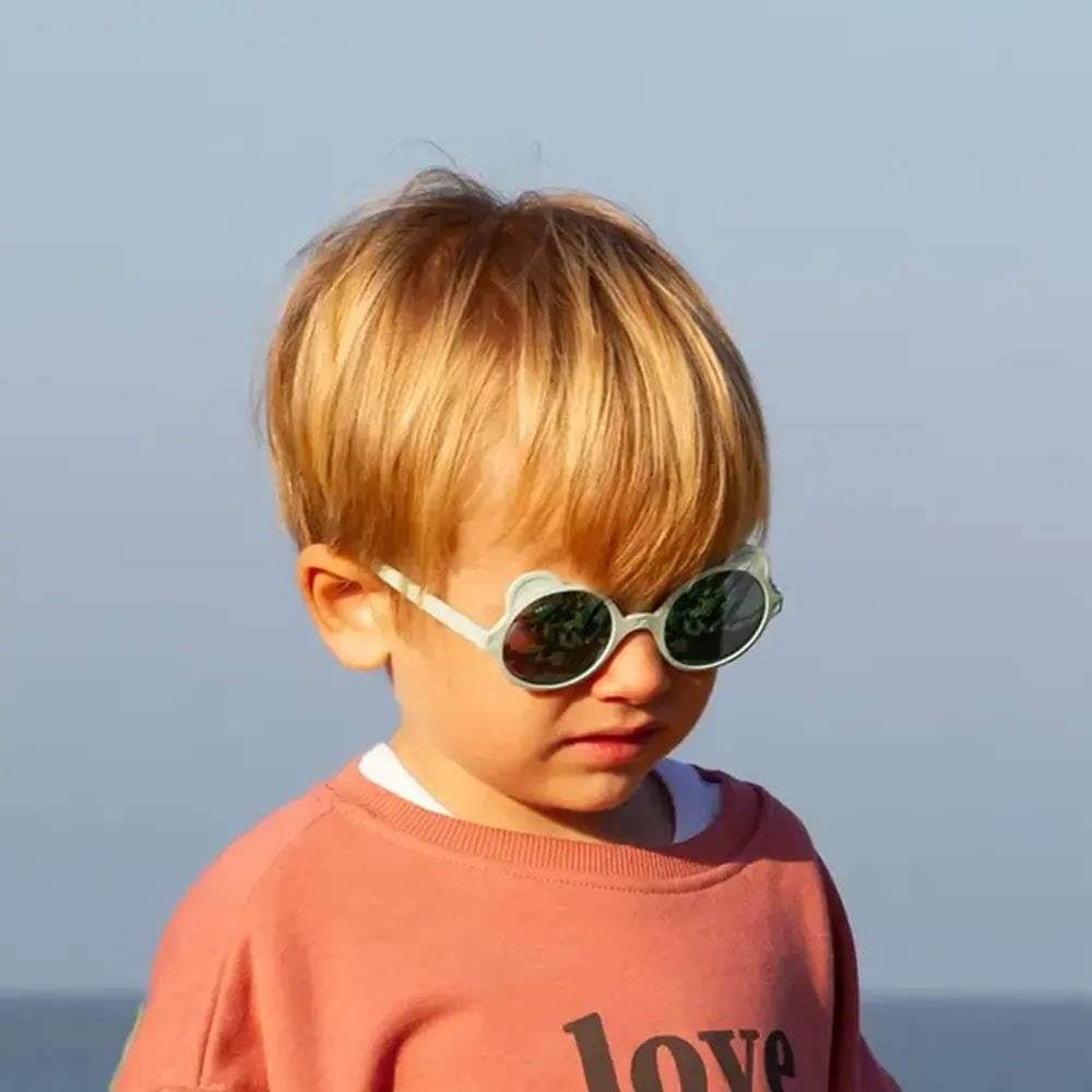 ki ET LA Lunettes Sun 2-4 ans Ours - Vert Amande