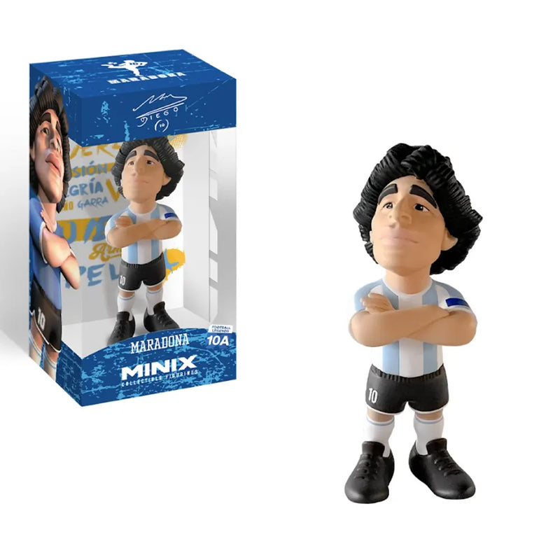 Minix 12cm Football Player Figurine - Diego Maradona - Argentina