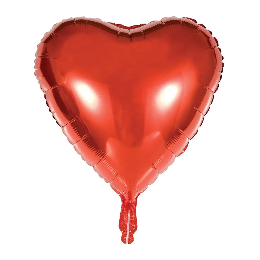 Ballon Cœur en Aluminium Rouge – 45cm