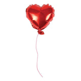 Ballon Cœur en Aluminium Rouge – 45cm