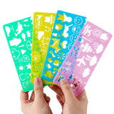 Lot de 4 Règles – 15 cm