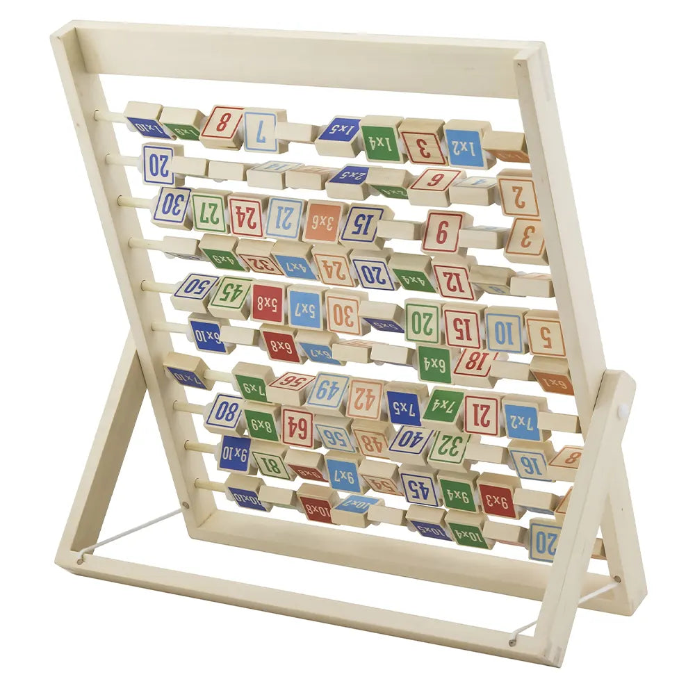 Viga Toys Table d'Apprentissage de Multiplication 3A+