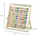 Viga Toys Table d'Apprentissage de Multiplication 3A+