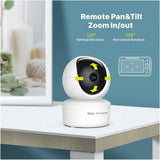 Babyphone Caméra Vidéo SM650 Écran 5 Pouces