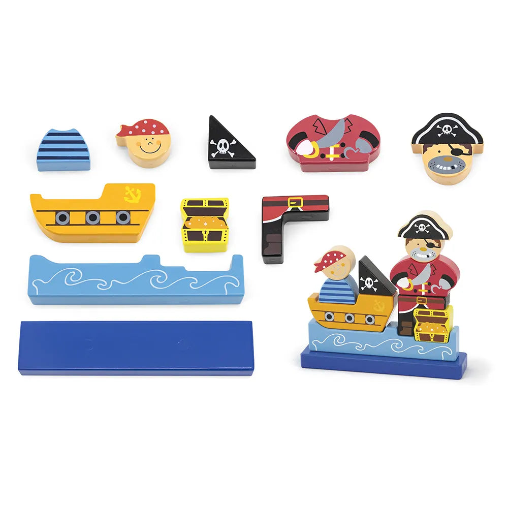 Viga Toys Puzzle Magnétique Pirate  2A+
