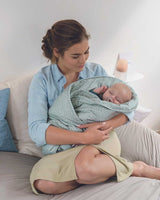 Couverture Bébé Dream Cloudy 75×100 Doomoo - Kaki
