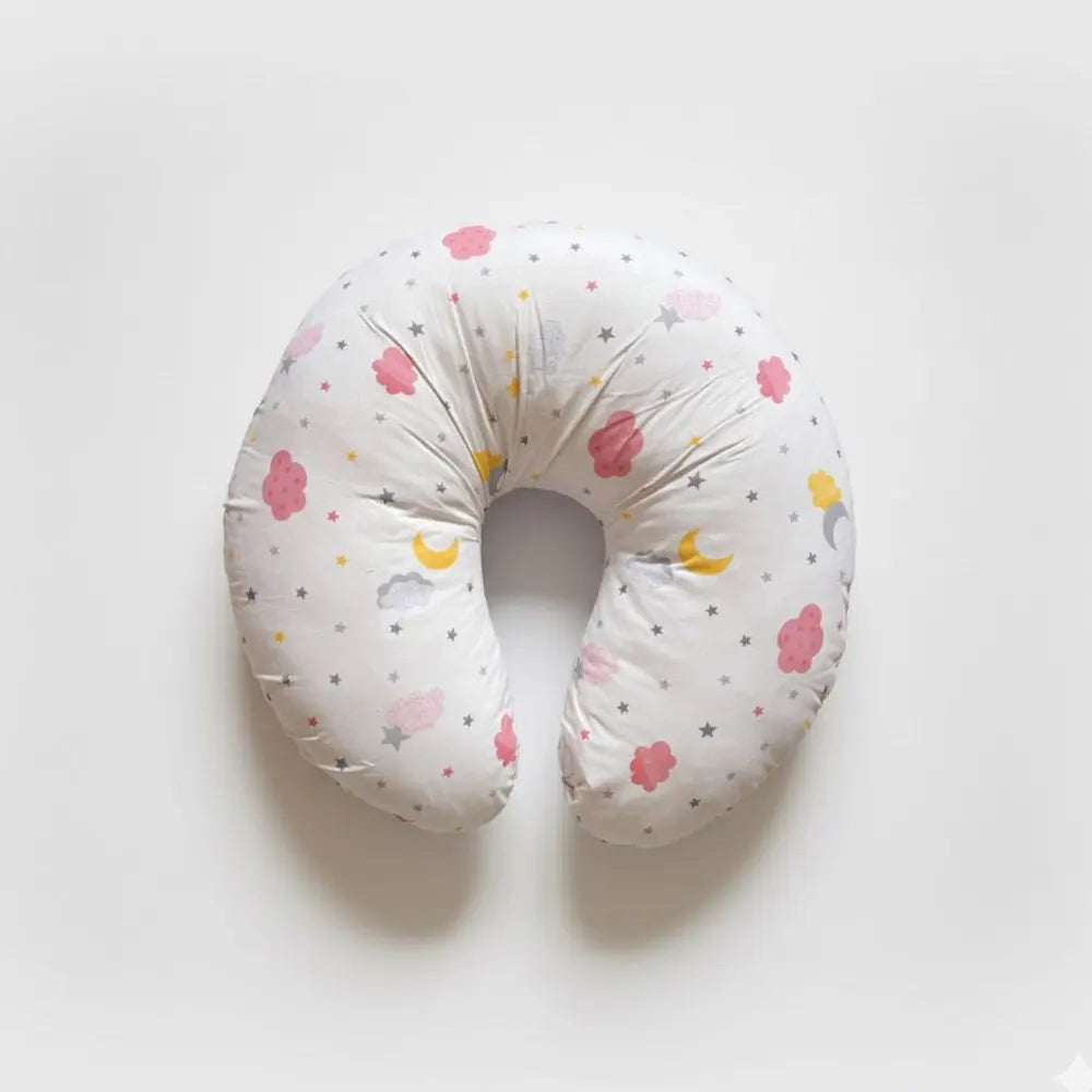 BébéYo Cojín de Lactancia Nube Estrella - Rosa