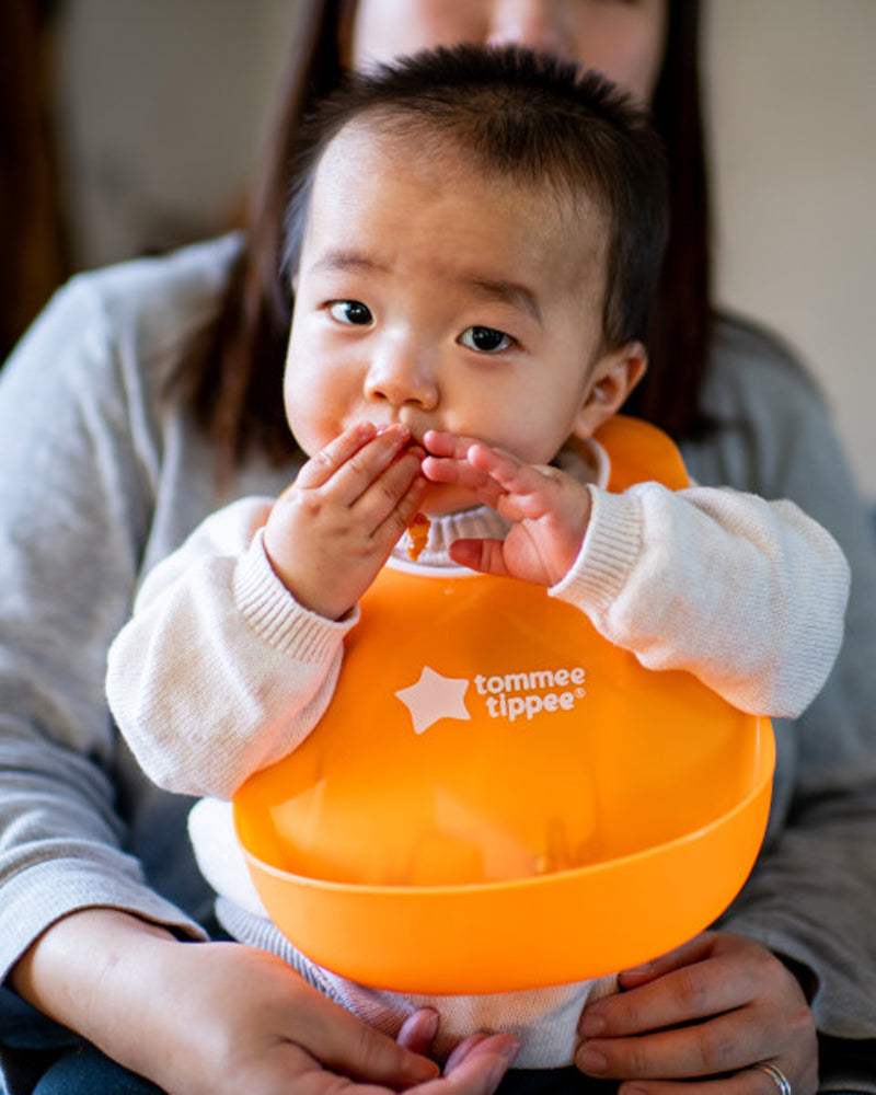 Bavoir Tommee Tippee avec Fermoir Réglable - Orange