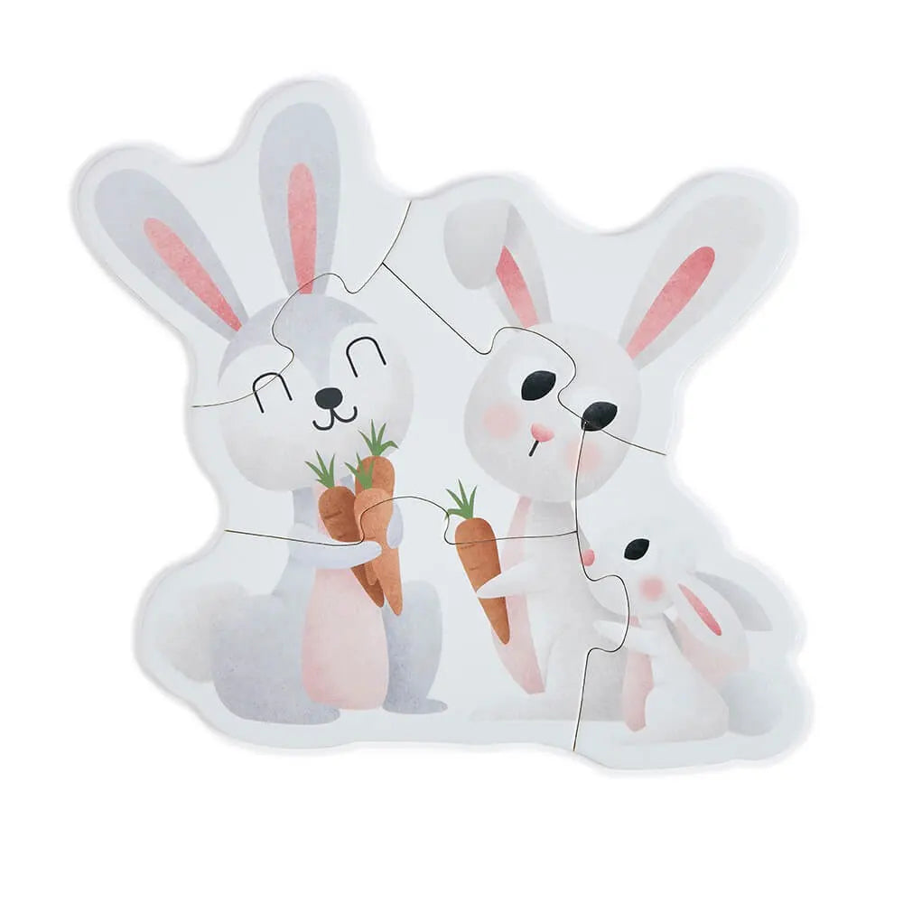 Eurekakids Puzzle Escalable 4 en 1 - Animales del Bosque - 2A+