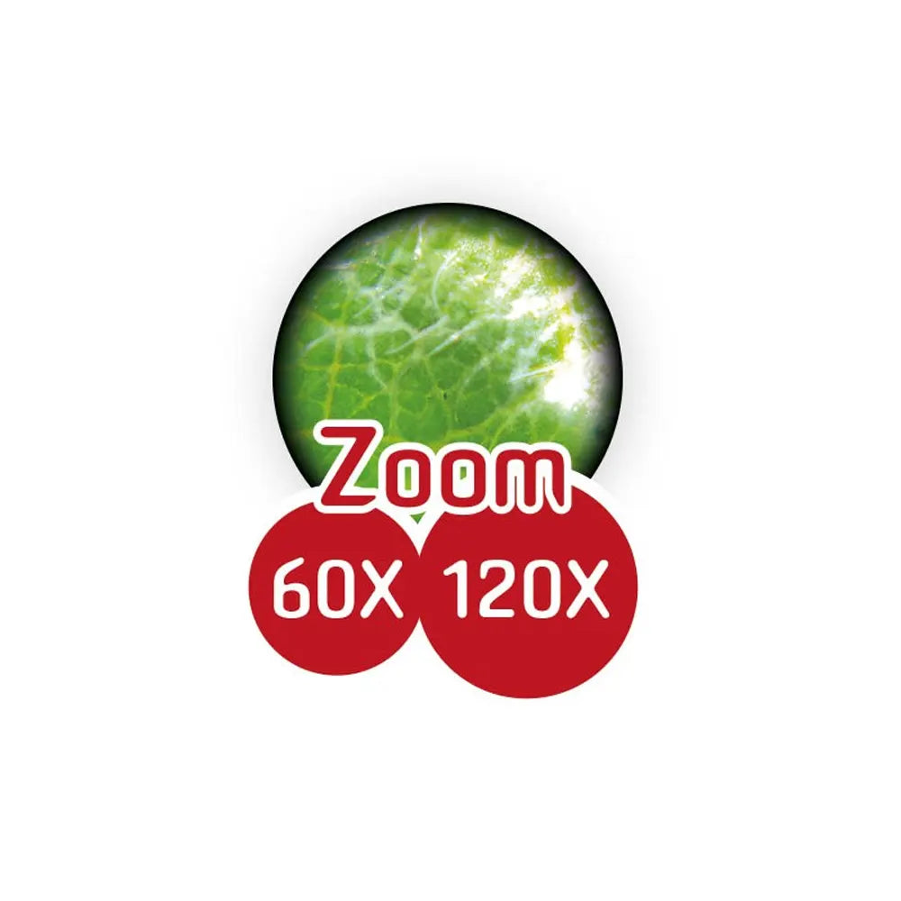 Buki Microscopio de Bolsillo 120x – 8A+