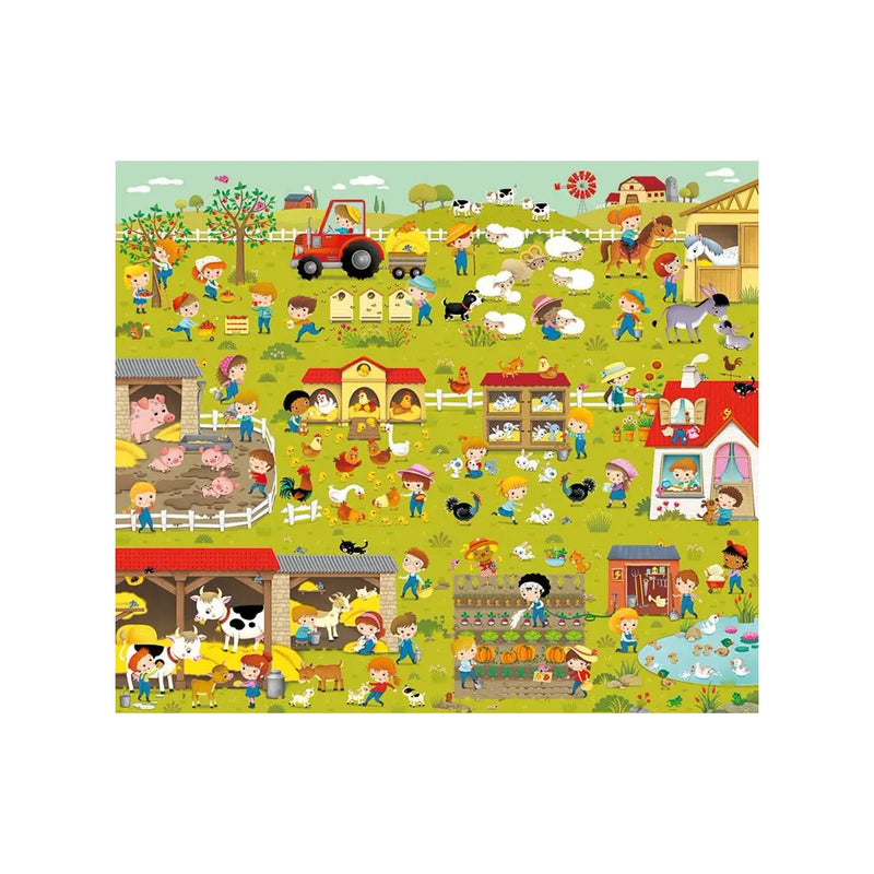 Piccolia Puzzle Animales De Granja 48 Piezas - 4A+