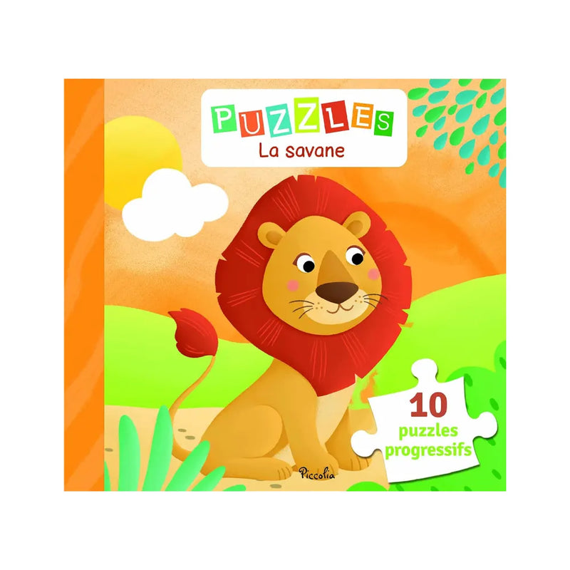Puzzles La Sabana 10 Puzzles Progresivos - 3A+