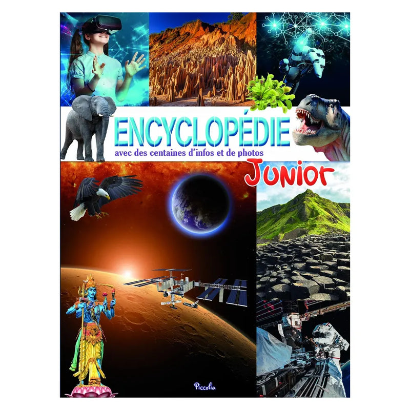 Enciclopedia juvenil con cientos de información y fotografías.