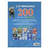 Piccolia Livre 200 Questions/Réponses - Les Dinosaures 